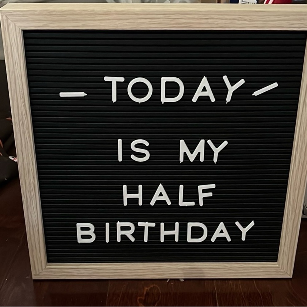 10”x10” Letter Board Sign